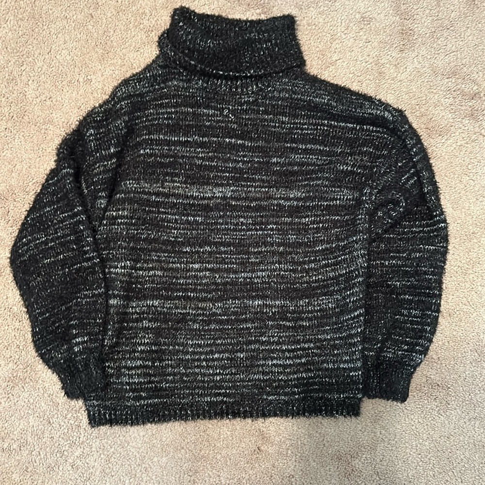 Girls soft turtleneck sweater